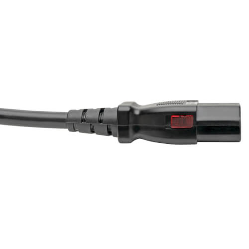 Tripp-Lite P006-L10 | Computer Power Cord, NEMA 5-15P to Locking C13 - 10A, 125V, 18 AWG, 10 ft. (3.05 m)