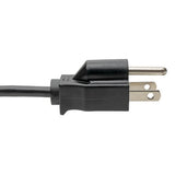 Tripp-Lite P013-006 | 3-Slot Power Cord, NEMA 5-15P to C5 - Laptop/Notebook, 10A, 125V, 18 AWG, 6 ft. (1.83 m), Black