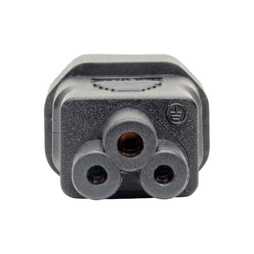 Tripp-Lite P014-000 | Power Cord Adapter, C14 to C5 - 10A, 250V, Black