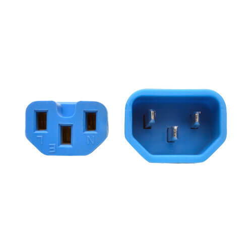 Tripp-Lite P018-006-ABL | Power Cord C14 to C15 - Heavy-Duty, 15A, 250V, 14 AWG, 6 ft. (1.83 m), Blue