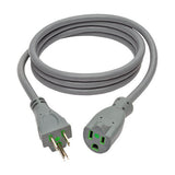 Tripp-Lite P024-006-GY-HG | Hospital-Grade Extension Cord, NEMA 5-15P to NEMA 5-15R - Green Dot, 15A, 125V, 14 AWG, 6 ft. (1.83 m), Gray