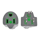 Tripp-Lite P024-006-GY-HG | Hospital-Grade Extension Cord, NEMA 5-15P to NEMA 5-15R - Green Dot, 15A, 125V, 14 AWG, 6 ft. (1.83 m), Gray