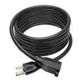 Tripp-Lite P024-010 | Power Extension Cord, NEMA 5-15P to NEMA 5-15R - Heavy-Duty, 15A, 120V, 14 AWG, 10 ft. (3.05 m), Black