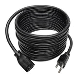 Tripp-Lite P024-015-13A | Power Extension Cord, NEMA 5-15P to NEMA 5-15R - 13A, 120V, 16 AWG, 15 ft. (4.57 m), Black