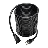 Tripp-Lite P024-025 | Power Extension Cord, NEMA 5-15P to NEMA 5-15R - Heavy-Duty, 15A, 120V, 14 AWG, 25 ft. (7.62 m), Black