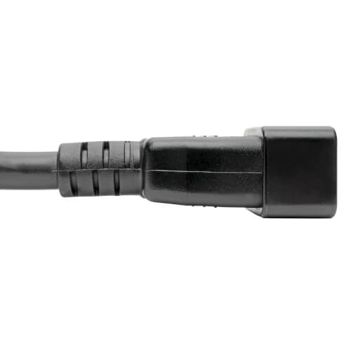 Tripp-Lite P032-007 | C20 to C13 Power Cord for Computer - Heavy-Duty, 15A, 100-250V, 14 AWG, 7 ft. (2.13 m), Black