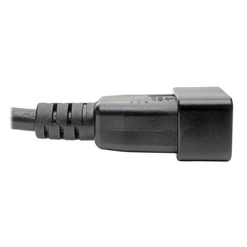 Tripp-Lite P036-006 | Power Extension Cord, C19 to C20 - Heavy-Duty, 20A, 250V, 12 AWG, 6 ft. (1.83 m), Black