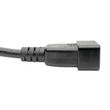 Tripp-Lite P036-006-15A | Power Extension Cord, C19 to C20 - Heavy-Duty, 15A, 250V, 14 AWG, 6 ft. (1.83 m), Black