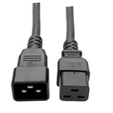 Tripp-Lite P036-010 | Power Extension Cord, C19 to C20 - Heavy-Duty, 20A, 250V, 12 AWG, 10 ft. (3.05 m), Black