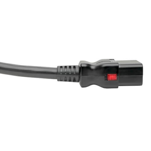 Tripp-Lite P036-L06 | Power Extension Cord, Locking C19 to C20 - Heavy-Duty, 20A, 100-250V, 12 AWG, 6 ft. (1.83 m), Black