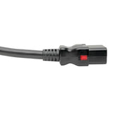 Tripp-Lite P036-L06 | Power Extension Cord, Locking C19 to C20 - Heavy-Duty, 20A, 100-250V, 12 AWG, 6 ft. (1.83 m), Black