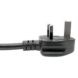 Tripp-Lite P052-008 | UK Computer Power Cord, C19 to BS1363, 13A, 250V, 16 AWG, 8 ft. (2.43 m), Black