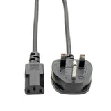 Tripp-Lite P056-006-10A | UK Computer Power Cord, BS1363 to C13 - 10A, 250V, 18 AWG, 6 ft. (1.83 m), Black