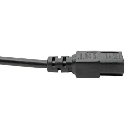 Tripp-Lite P056-006-10A | UK Computer Power Cord, BS1363 to C13 - 10A, 250V, 18 AWG, 6 ft. (1.83 m), Black