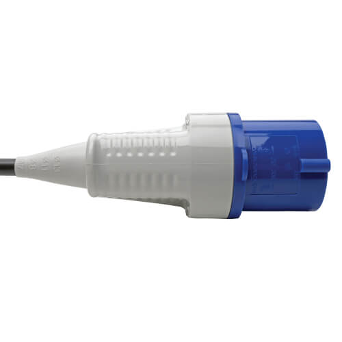 Tripp-Lite P070-010 | IEC 309 to C19, Heavy-Duty Extension Cord - 16A, 250V, 16 AWG, 10 ft. (3.05 m), Black