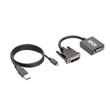 Tripp-Lite P120-06N-ACT | DVI-D to VGA Active Adapter Converter Cable, 1920x1200, 6-in. (15.24 cm)
