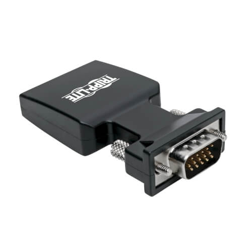 Tripp-Lite P131-000-A-DISP | HDMI to VGA Active Adapter Video Converter with Audio (F/M)