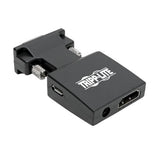 Tripp-Lite P131-000-A-DISP | HDMI to VGA Active Adapter Video Converter with Audio (F/M)