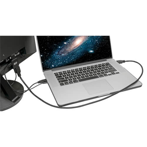 Tripp-Lite P131-000-A-DISP | HDMI to VGA Active Adapter Video Converter with Audio (F/M)