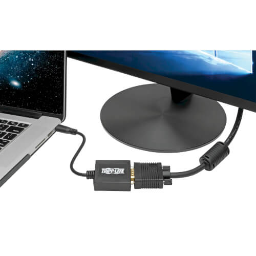 Tripp-Lite P131-06N-MINI | Mini HDMI to VGA Adapter Video Converter, (M/F), 6-in. (15.24 cm)