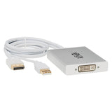 Tripp-Lite P134-06N-DVI-DL | DisplayPort to DVI Dual-Link Active Adapter Video Converter (M/F), 6-in. (15.24 cm)