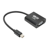 Tripp-Lite P137-06N-VGAB | Keyspan Mini DisplayPort to Active VGA Adapter, Video Converter (M/F), Black, 6-in. (15.24 cm)