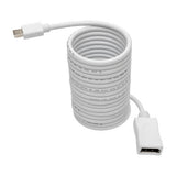 Tripp-Lite P139-010-DP-V2B | Keyspan Mini DisplayPort to DisplayPort Adapter Cable (M/F), 4K 60 Hz, DP 1.2, HDCP 2.2, 10 ft. (3.1 m)
