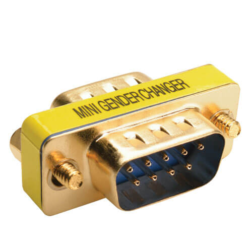 Tripp-Lite P152-000 | Compact/Slimline DB9 Gender Changer (M/M)