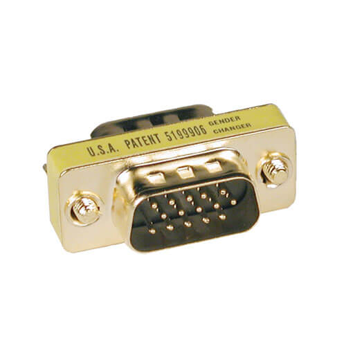 Tripp-Lite P158-000 | Compact/Slimline VGA Video Gender Changer (HD15 M/M)