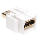Tripp-Lite P164-000-KJ-WH | HDMI Keystone Wallplate Coupler, White (F/F)