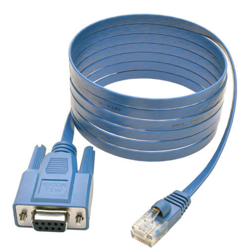 Tripp-Lite P430-006 | RJ45 to DB9F Cisco Serial Console Port Rollover Cable, 6 ft. (1.83 m)
