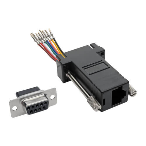 Tripp-Lite P440-89FF | DB9 to RJ45 Modular Serial Adapter (F/F), RS-232, RS-422, RS-485