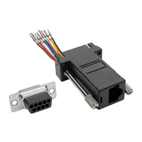 Tripp-Lite P440-89FF | DB9 to RJ45 Modular Serial Adapter (F/F), RS-232, RS-422, RS-485
