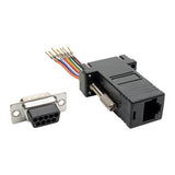 Tripp-Lite P440-89FM | DB9 to RJ45 Modular Serial Adapter (M/F), RS-232, RS-422, RS-485