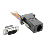 Tripp-Lite P440-89FM | DB9 to RJ45 Modular Serial Adapter (M/F), RS-232, RS-422, RS-485