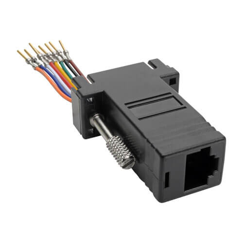 Tripp-Lite P440-89FM | DB9 to RJ45 Modular Serial Adapter (M/F), RS-232, RS-422, RS-485