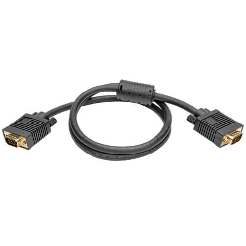 Tripp-Lite P502-003 | VGA High-Resolution RGB Coaxial Cable (HD15 M/M)), 3 ft. (0.91 m)