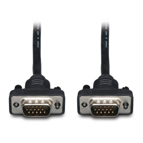 Tripp-Lite P502-006-SM | Low-Profile VGA High-Resolution RGB Coaxial Cable (HD15 M/M)), 6 ft. (1.83 m)