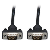 Tripp-Lite P502-006-SM | Low-Profile VGA High-Resolution RGB Coaxial Cable (HD15 M/M)), 6 ft. (1.83 m)