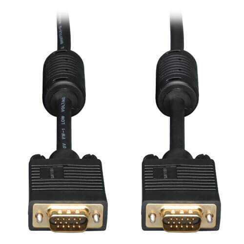 Tripp-Lite P502-050-P | VGA High-Resolution RGB Coaxial Cable, Plenum Rated (HD15 M/M)), 50 ft.