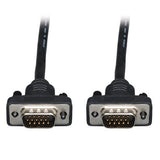 Tripp-Lite P502-050-SM | Low-Profile VGA High-Resolution RGB Coaxial Cable (HD15 M/M)), 50 ft. (15.24 m)