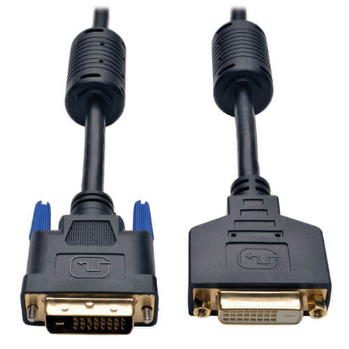 Tripp-Lite P562-015 | DVI Dual Link Extension Cable, Digital TMDS Monitor Cable (DVI-D M/F), 15 ft. (4.57 m)