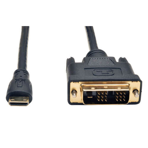 Tripp-Lite P566-003-MINI | Mini HDMI to DVI Adapter Cable (Mini HDMI to DVI-D M/M), 3 ft. (0.9 m)