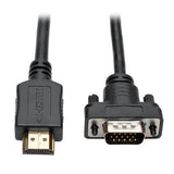 Tripp-Lite P566-003-VGA | HDMI to VGA Active Adapter Cable (HDMI to Low-Profile HD15 M/M), 3 ft. (0.9 m)