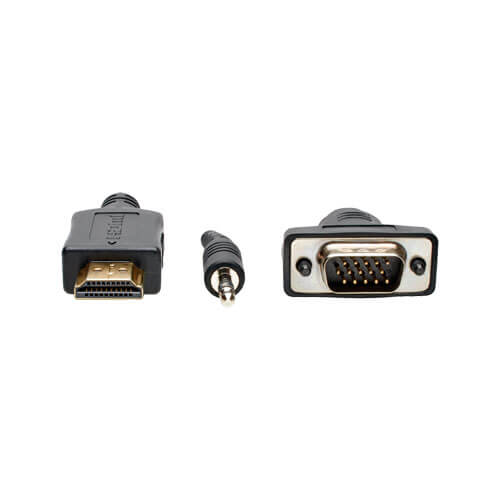 Tripp-Lite P566-003-VGA-A | HDMI to VGA + Audio Active Adapter Cable (HDMI to Low-Profile HD15 + 3.5 mm M/M), 3 ft. (0.9 m)