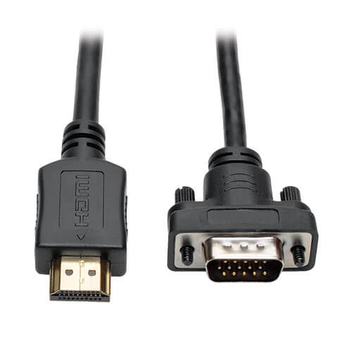 Tripp-Lite P566-006-VGA | HDMI to VGA Active Adapter Cable (HDMI to Low-Profile HD15 M/M), 6 ft. (1.8 m)