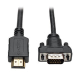 Tripp-Lite P566-006-VGA | HDMI to VGA Active Adapter Cable (HDMI to Low-Profile HD15 M/M), 6 ft. (1.8 m)
