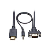 Tripp-Lite P566-015-VGA-A | HDMI to VGA + Audio Active Adapter Cable (HDMI to Low-Profile HD15 + 3.5 mm M/M), 15 ft. (4.6 m)