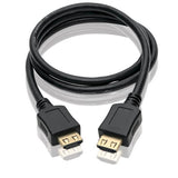 Tripp-Lite P568-003-BK-GRP | High-Speed HDMI Cable, Gripping Connectors, 4K (M/M), Black, 3 ft. (0.91 m)