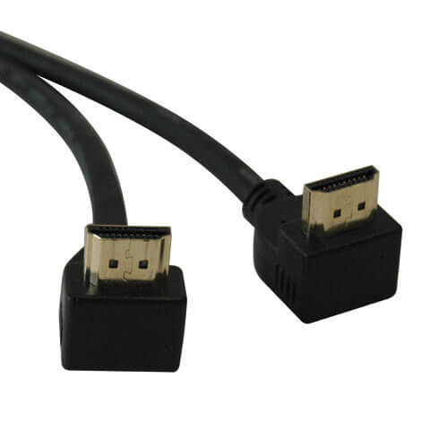 Tripp-Lite P568-006-RA2 | High-Speed HDMI Cable with 2 Right-Angle Connectors, Digital Video with Audio (M/M), 6 ft. (1.83 m)